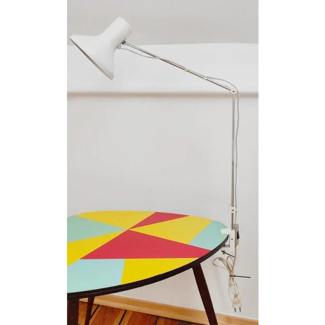 Mid-Century Modern Desk Lamp from Napako, Czechoslovakia, 1960s For Sale - Image 3 of 4