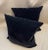 Contemporary Old World Weavers Black Mohair Throw Pillows - a Pair For Sale - Image 3 of 5