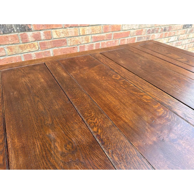 English Antique English Game/Draw Leaf Table For Sale - Image 3 of 11