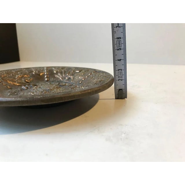 Metal Bronze Dish from CAWA, 1920s For Sale - Image 7 of 8