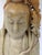 Early 20th Century Chinese Carved Soapstone Guanyin Table Lamp For Sale - Image 4 of 18
