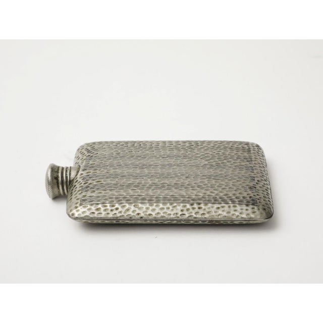 Silver Engraved Flask For Sale - Image 9 of 10