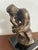 Decorative Bronze Reproduction Sculpture of The Thinker after Auguste Rodin from Hachette For Sale - Image 9 of 12