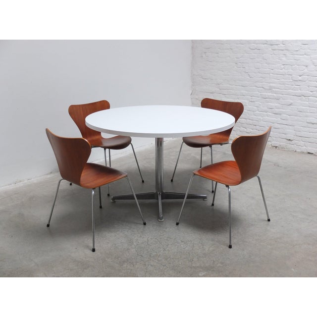 Space Age Round Dining Table, 1970s For Sale - Image 12 of 16