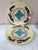 19th Century French Majolica Flowers signed Saint Amand.
