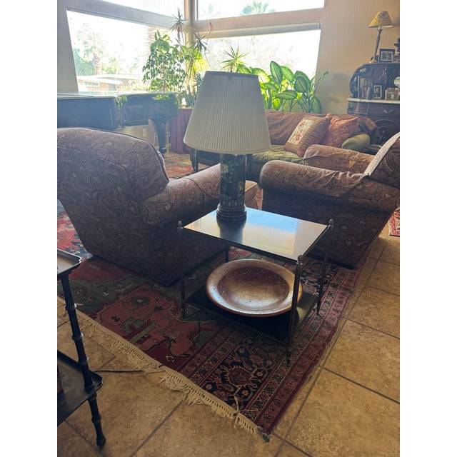 Monumental Sasak Burnished Terracotta Bowl, Lombok – Hand-Incised Scrollwork, Late 20th Century For Sale In Palm Springs - Image 6 of 6