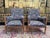 Set of Louis Xvi Style Bergere Armchairs with Flowers For Sale - Image 6 of 6