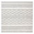 Bauer Collection Geometric Beige Black Handmade Wool by Rug Doris Leslie Blau For Sale
