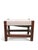 Early 20th Century Mission Oak Arts and Crafts Period Stool Ottoman Footrest Bench in the Style of Stickley For Sale - Image 10 of 12