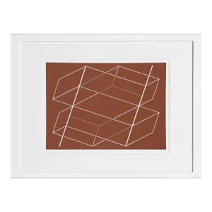 Josef Albers, Bands/Posts - P1, F3, I1 , Geometric Abstract Screenprint