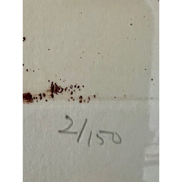 1977 "Sandpiper" Maidy Morhous (Signed), Etching With Aquatint on Paper, Limited Edition 2/150 For Sale - Image 9 of 11