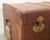 Early 20th Century Art Deco Canvas and Bentwood Steamer Trunk For Sale - Image 9 of 18