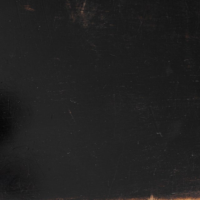 French Napoleon III Black Patinated Etagere France 19th Century For Sale - Image 3 of 8