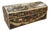 Antique Polychrome Wedding Trunk From Normandy, France, 19th Century For Sale