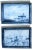 Marine Landscape Ceramic Tiles by Emile Gallé, Set of 2 For Sale - Image 11 of 11