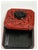 1900 - 1909 Ooak Cinnabar Box/ Antique Jet Cameo For Sale - Image 5 of 12