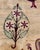 Mid 19th Century Antique Indian Silk Embroidery Textile, Framed For Sale - Image 5 of 18
