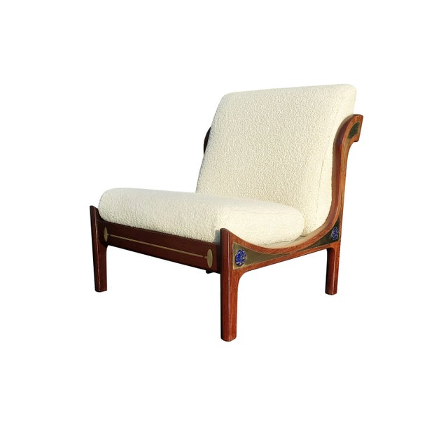 Pair of Ib Kofod-Larsen Wenge Lounge Chairs for the Megiddo Collection For Sale - Image 9 of 12