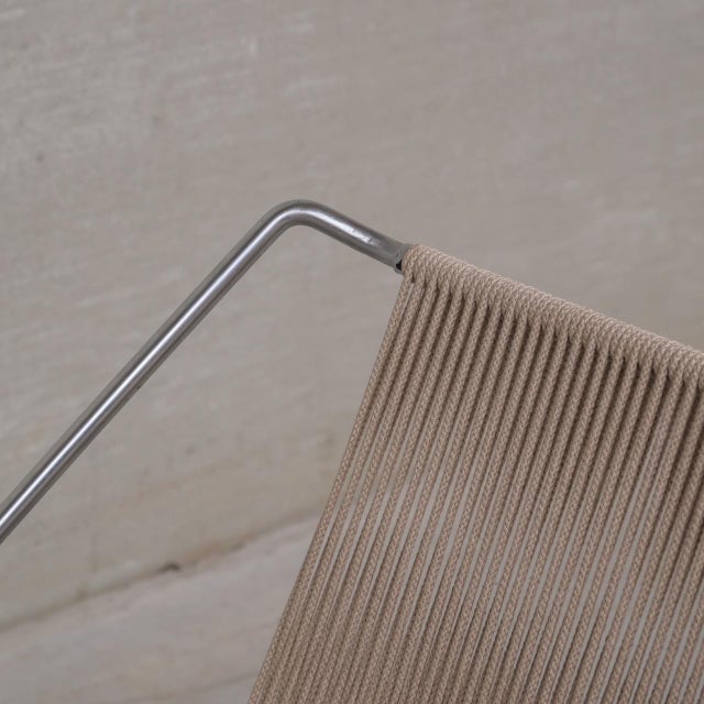 Mid-Century Modern Mid-Century Modern Danish Steel Armchairs by Henning Flok, 1960s, Set of 2 For Sale - Image 3 of 14