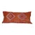 Orange Moroccan Sabra Silk Pillow For Sale