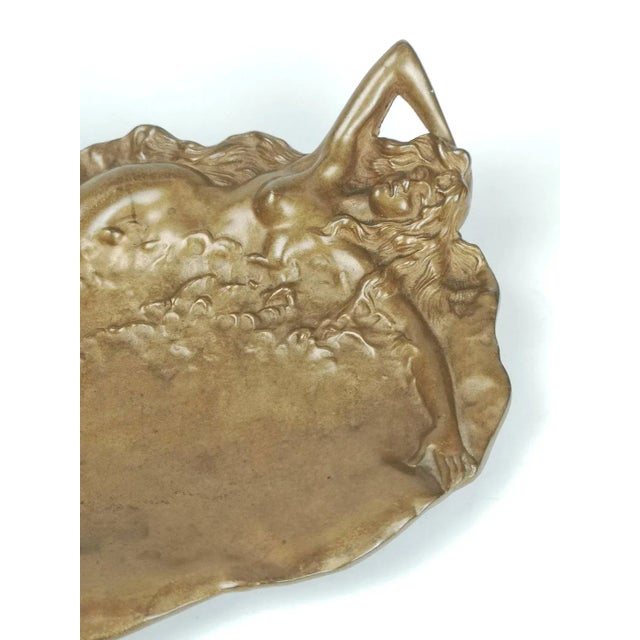 Secessionist Bronze Name Card Holder For Sale - Image 3 of 6