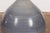 Prem Collection Hand Crafted Artisan Vase with Narrow Mouth and Blue Grey Glaze For Sale In New York - Image 6 of 12