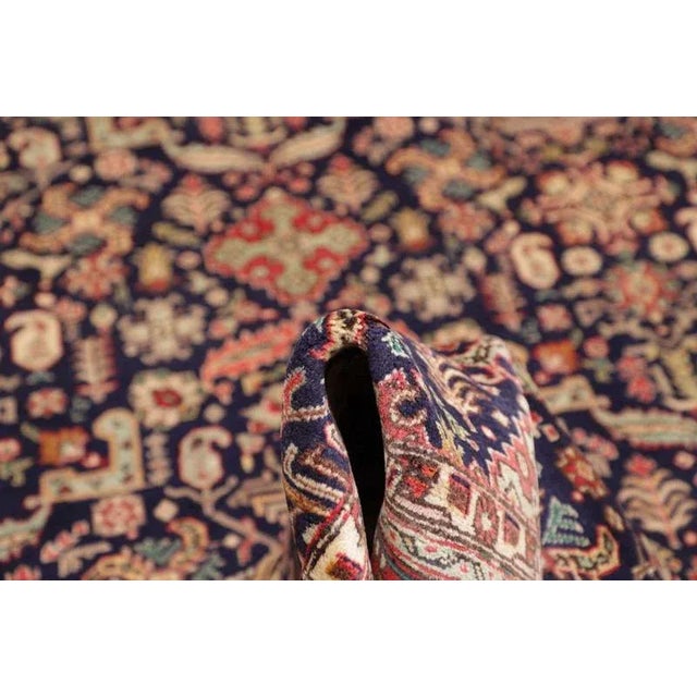 Middle Eastern Hand-Knotted Tabriz Rug For Sale - Image 9 of 11