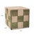 Green Escobedo Square Jute Side Table For Sale - Image 8 of 10