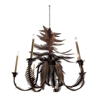 John Richard Fern Leaf Chandelier For Sale