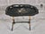 Paper Antique Hand Painted Paper Mache Tilt Top Coffee Table For Sale - Image 7 of 12