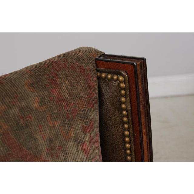 Animal Skin Set of 10 Hickory White French Louis XVI Dining Room Chairs For Sale - Image 7 of 18