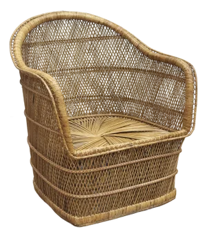 Vintage Wicker Arm Chair
