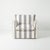 Not Yet Made - Made To Order Sophie Conran Coco Armchair - Garden Grey Stripes with Knife Edge Cushion For Sale - Image 5 of 5