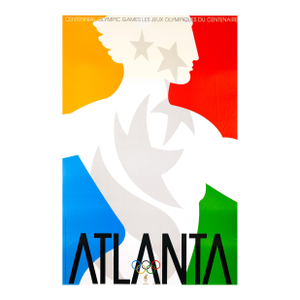Atlanta Olympics Official Poster, Primo Angeli, 1996 Official Poster
