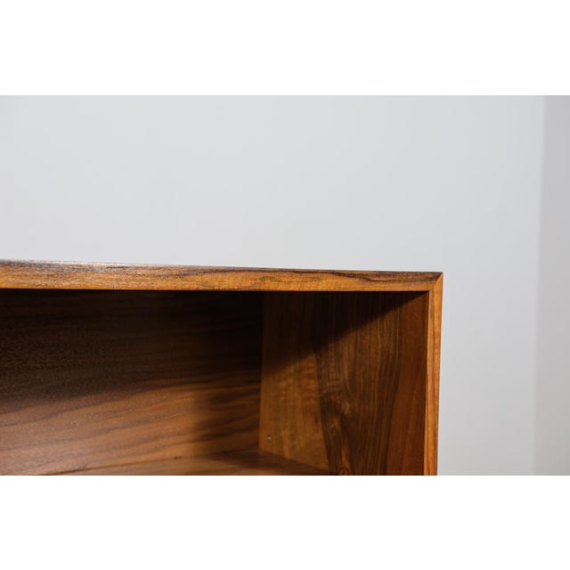 Vintage Danish Art Deco Walnut Bookcase, 1930s For Sale - Image 9 of 14