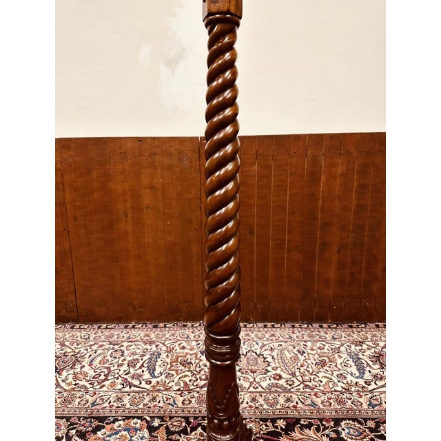 English Coat Rack in Mahagony with Brass Hooks For Sale - Image 4 of 9