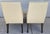 Henredon Barbara Barry for Henredon Leather Dining Accent Armchairs Set of 2 For Sale - Image 4 of 18