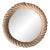 Mid-Century Round Rope Mirror Adrien Audoux and Frida Minet For Sale