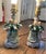 Mid 20th Century Vintage Victorian Colonial Dancers Lamps by Pioneer Merchandise Co. - Pair For Sale - Image 5 of 7