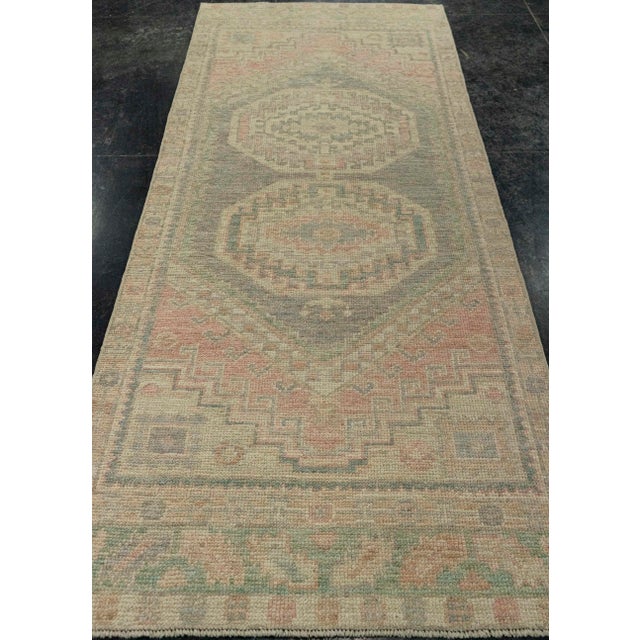 Turkish Oushak Rug 2'10" x 7'7" #20248 Explore a curated collection of hallway runners, wool rugs, and handmade...