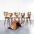 French Letterbox Dining Chair from Baumann, 1960s For Sale - Image 3 of 11