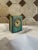Metal Antique Miniature Swiss Carriage Clock With Guilloche Enamel For Sale - Image 7 of 15