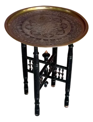Moroccan Side Table, 1950s