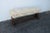 Wood Long Upholstered Bed End Hallway Bench For Sale - Image 7 of 13