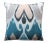Contemporary Decorative Handmade Throw Silk Ikat Pillow For Sale - Image 10 of 10