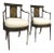 Hepplewhite Painted Arm Chairs c 1790 CH.1086 - a Pair For Sale