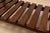 Brazilian Modern Bar Cart in Imbuia Wood With Two Tiers and Slatted Shelf, Brazil, 1960s For Sale - Image 11 of 18