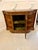 A fine quality antique Victorian burr walnut and ormolu mounted credenza cabinet sideboard dating to circa 1850. The...