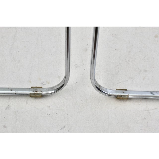 Pila Folding Lucite Chairs by Piretti for Castelli Chrome Smoked Lucite Vintage -Set of 4 For Sale - Image 12 of 18