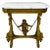 19th Century French Giltwood Swinging Putto Marble Top Table/ Ferner For Sale - Image 13 of 13